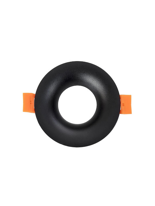 kelvo Metallic Frame for GU10 Spots Black 8.5x8.5cm