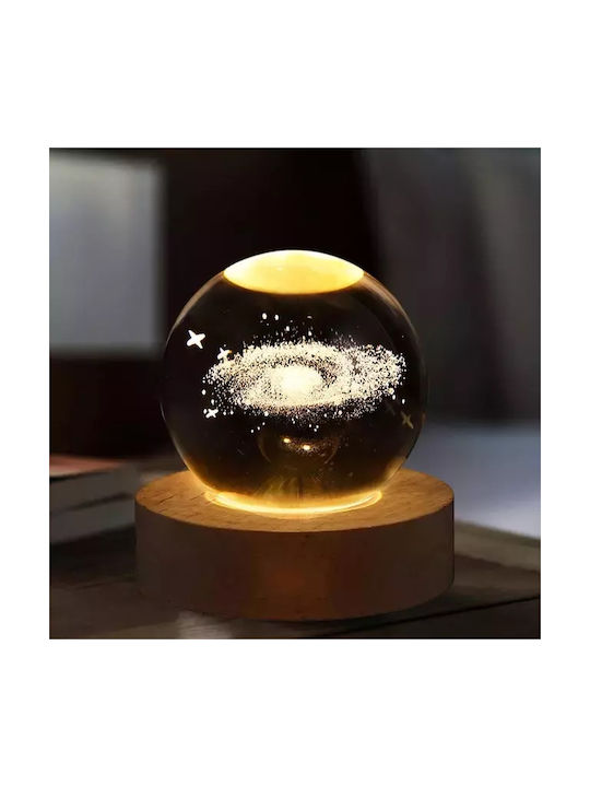 Lămpi Decorative Pentru Masă Lampă Glob De Cristal 3x3cm