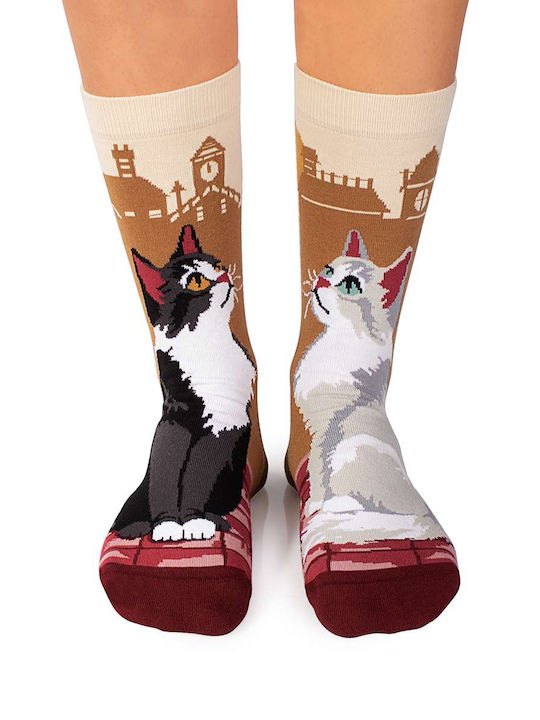 Pirin Hill Arty Burgundische Socken