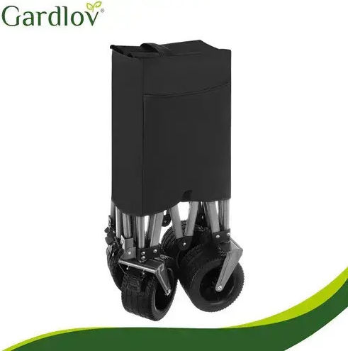 Foldable Garden Cart 150l 87x46x70cm