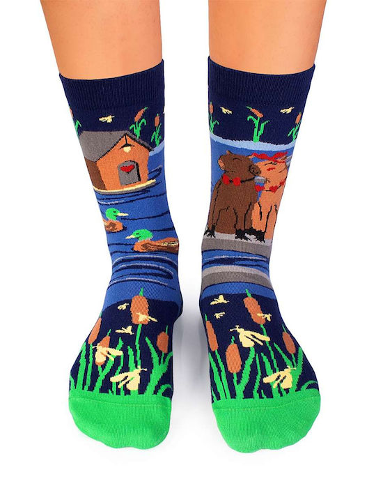 Pirin Hill Blue Socks