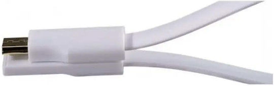 Cable Hama 136109 Magnet White Usb-microusb 0.2