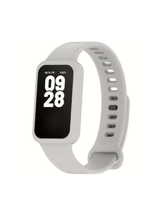 Silicone Tragbare Bänder Xiaomi Band 9 Active Redmi Band 3 Smart Watch Armband Handgelenkband Grau