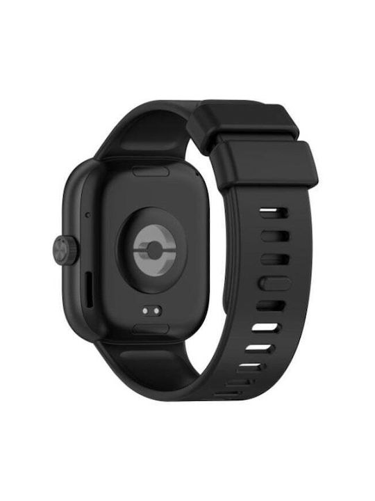 Suitable Redmi 4 Watch Strap Redmi Watch 4 Xiaomi Mi Band 8 Pro Silicone Strap Black