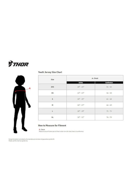 Thor Παιδική Μπλούζα Bleach Racewear Launchmode