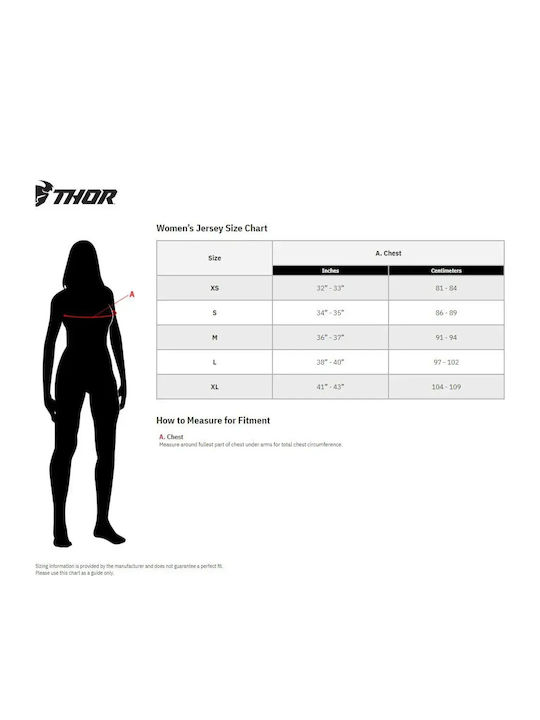 Thor Γυναικεία Μπλούζα Menace Racewear Ridemode