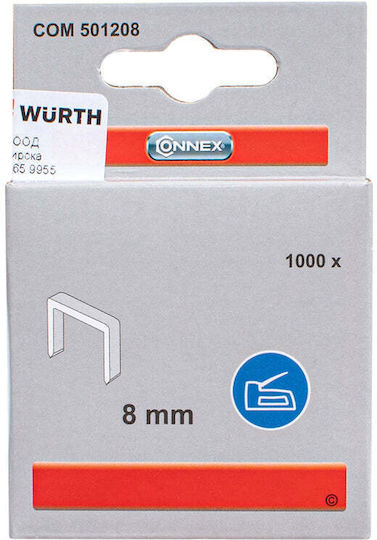 Staples Stapler Type 57 8 Mm Connex 1000 Pieces
