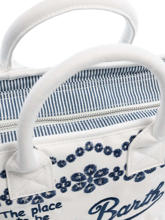 MC2 Fabric Beach Bag White