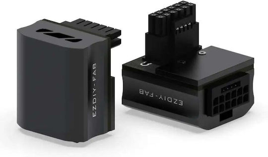 Ezdiy-fab 12vhpwr 600w Video Card Adapter Std 90° Black