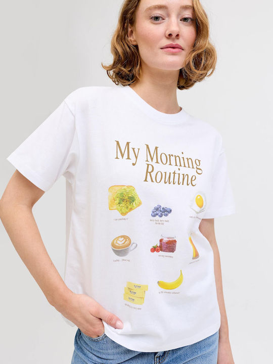 Γυναικείο T-shirt Κίτρινο