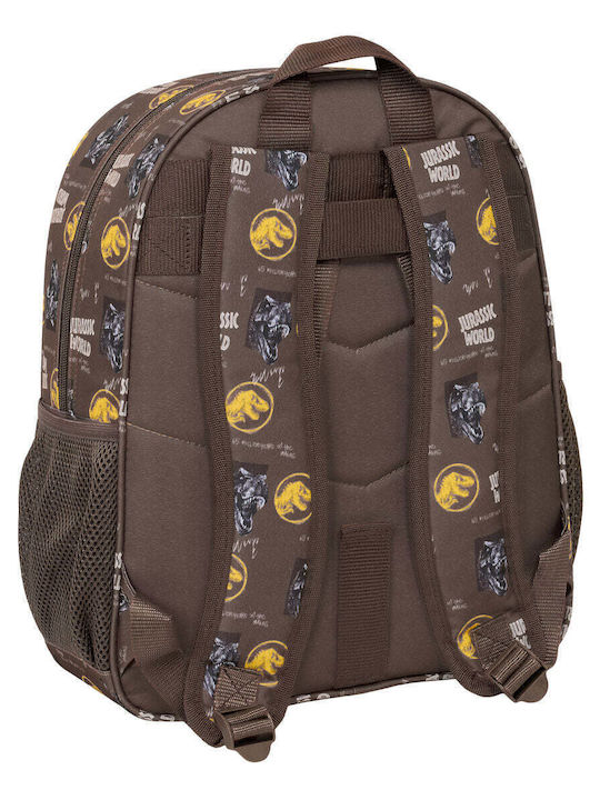Jurassic World Schulranzen Rucksack Braune 32 x 12 x 38cm