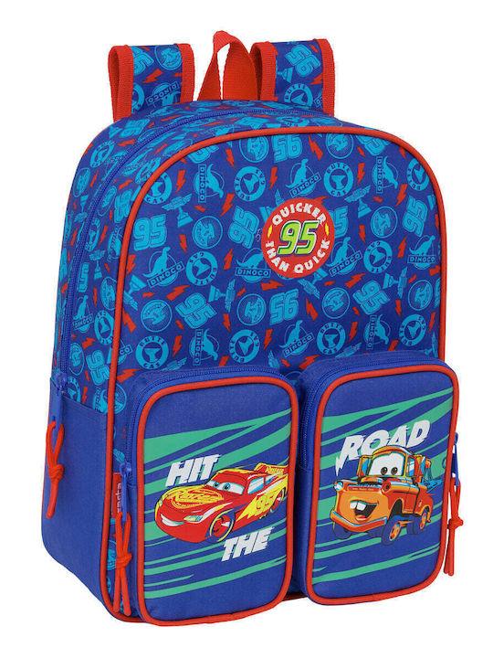 Cars School Backpack Multicolour 27 x 10 x 33cm