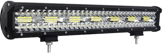Led Super Triple-row 420watt Aδιάβροχη Μπάρα & Πλεξούδα & Bull-bar 14000lm-12/24volt Tc-401