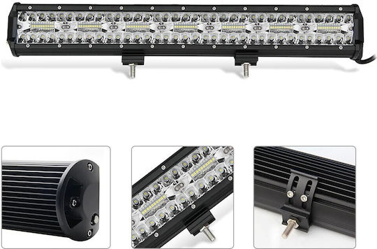 Led Super Triple-row 420watt Aδιάβροχη Μπάρα & Πλεξούδα & Bull-bar 14000lm-12/24volt Tc-401