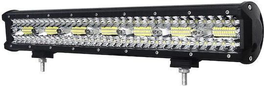 Led Super Triple-row 420watt Aδιάβροχη Μπάρα & Πλεξούδα & Bull-bar 14000lm-12/24volt Tc-401