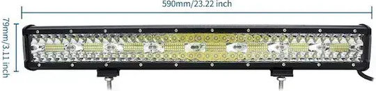 Led Super Triple-row 480watt Aδιάβροχη Μπάρα & Πλεξούδα & Bull-bar 16000lm-12/24volt Tc-402