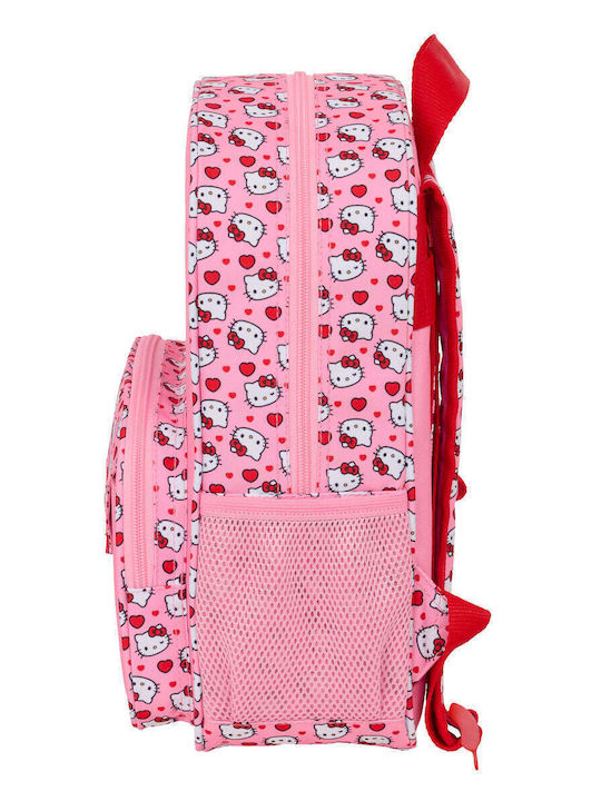Hello Kitty Schulranzen Rucksack Kindergarten Rosa 26 x 11 x 34cm
