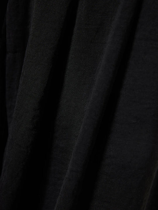 Damenhose in Entspannte Passform Schwarze FBL013-122-02-Schwarz