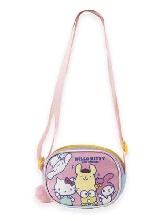 Hello Kitty Kids Shoulder Bag Pink 14.5x10.5x4cm