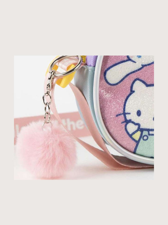 Hello Kitty Kids Shoulder Bag Pink 14.5x10.5x4cm