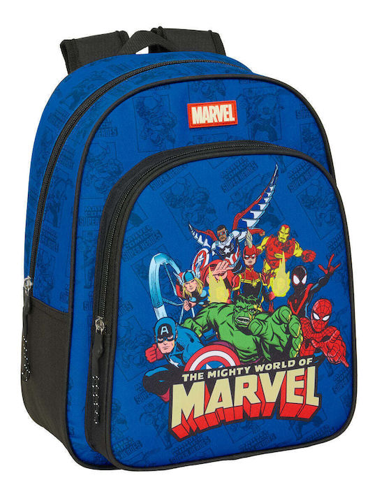Avengers Ученическа Раница Синя 27 x 10 x 33см
