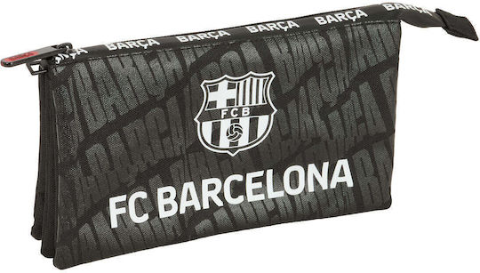 F.C. Barcelona Schwarzes Federmäppchen