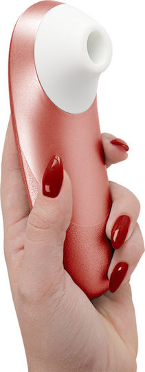 Womanizer Pro Vibrant Clitoral Stimulator Burgundy