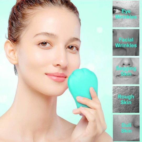 Uncle George Face Cleansing Brush 15.02.04-0003-LBLUE