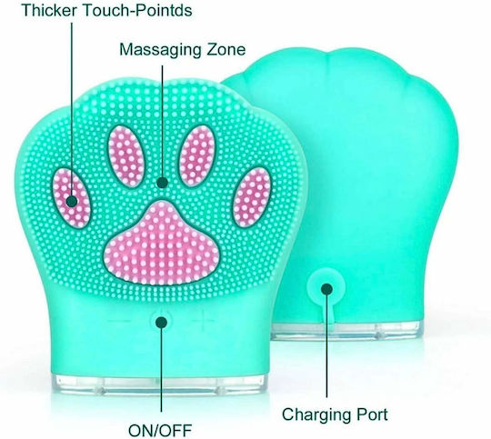 Uncle George Face Cleansing Brush 15.02.04-0003-LBLUE