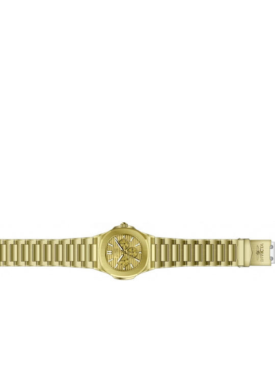 Invicta Ceas Bărbați 41mm Baterie Argintiu