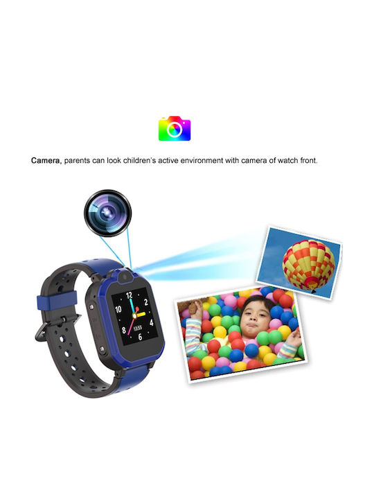 Παιδικό Smartwatch 4G με GPS Μπλε