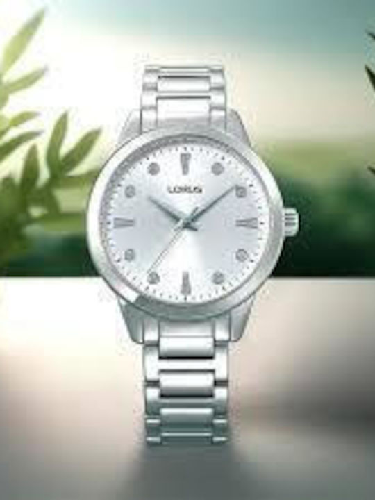 Lorus Ceas cu Baterie cu Brățară din Metal Lorus Ceas cu Baterie cu Brățară din Metal