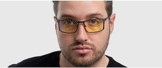 Computerbrille Gunnar Tartan Grau