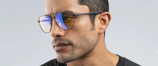 Computerbrille Gunnar Mustang Onyx Bernstein