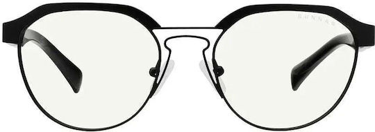 Computer Glasses Gunnar Campbell Onyx Clear Pro