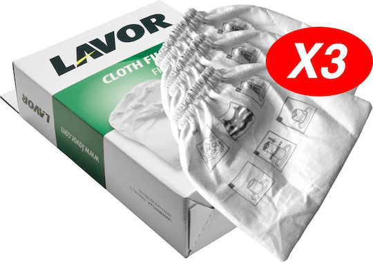 Lavor Φίλτρα Ηλεκτρικής Σκούπας Συμβατά με Lavor 3τμχ