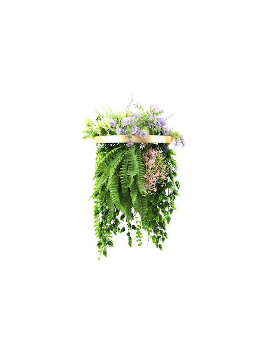 Decorative Hanging Greenery Ring Ø40cm Fern Hd Hd-10457