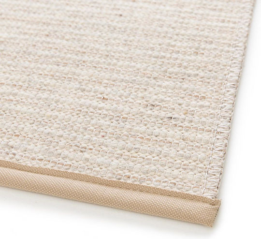 Χαλί Ορθογώνιο Μάλλινο Ροζ 120x170cm