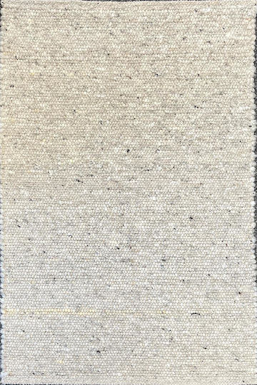 Rechteckiger Wolle Beigen Wohnzimmer Teppich 130x190cm