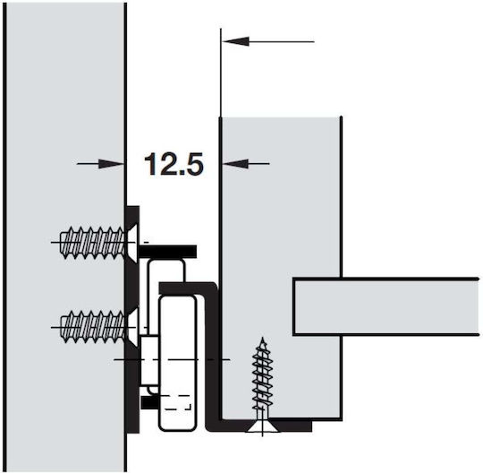 Ghid Sertar cu Role 500mm Häfele