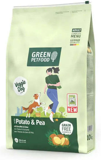 Green Petfood 10kg Dry Food for Adult Dogs with Potatoes
