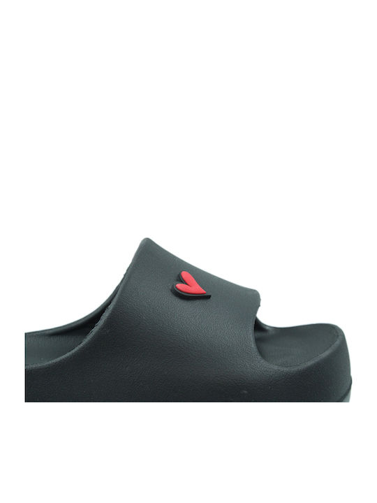 Flip Flops In Black Colour