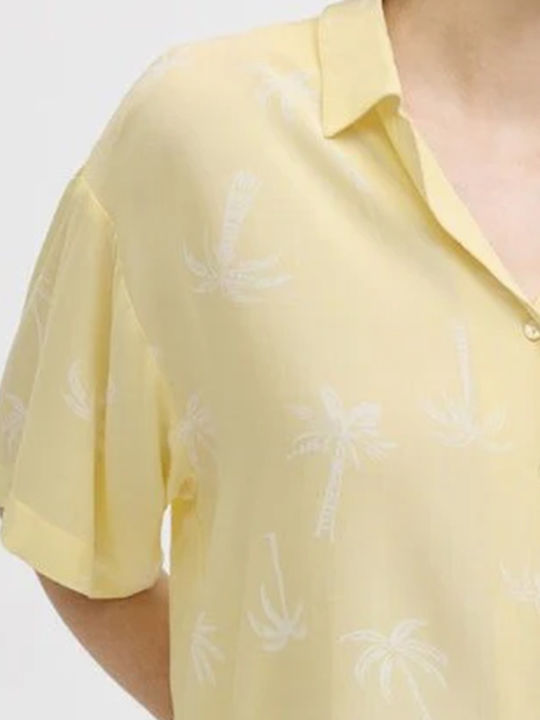 Long Sleeve Women's Shirt Yellow