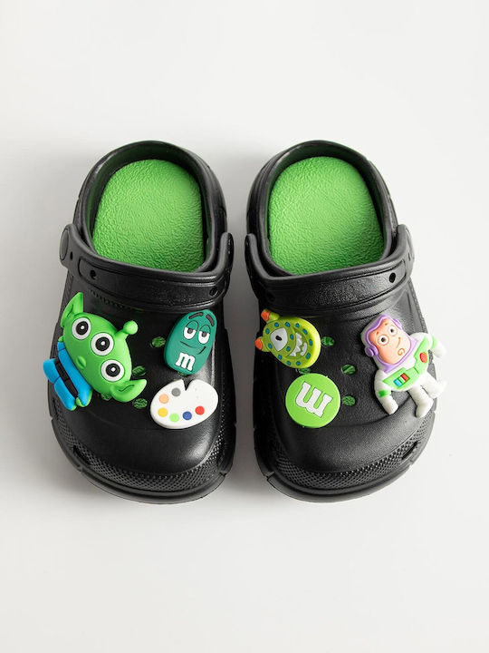 Kids Beach Clogs Black PK26-151-0141-2-MAVRO