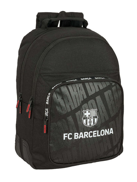 F.C. Barcelona F.c Ученическа Раница Черна