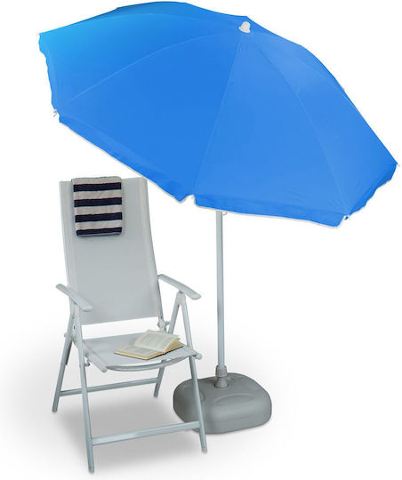 Umbrelă Metalică Albastru 1.8x1.8m