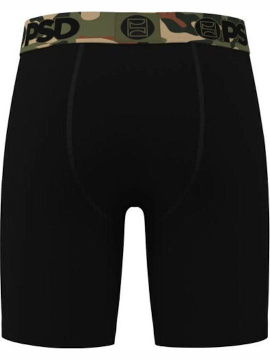 Herren Boxershorts Army Black Ctn Sld Tarnfarben