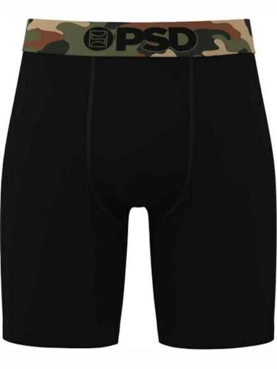 Herren Boxershorts Army Black Ctn Sld Tarnfarben