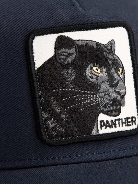 Goorin Bros Baseball Cap Panther Navy Blue Black