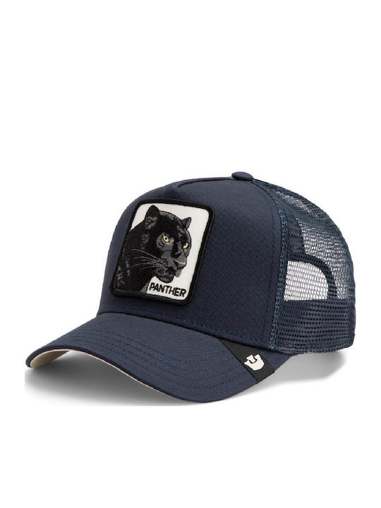 Goorin Bros Baseball Cap Panther Navy Blue Black